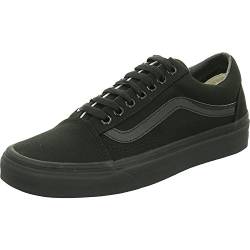 Vans Old Skool, VD3HBKA, Unisex-Erwachsene Sneakers, Schwarz (black/black (canvas), 36.5 EU von Vans
