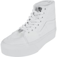 Vans Sneaker high - SK8-Hi Tapered Stackform Canvas True White - EU37 bis EU41 - für Damen - Größe EU39 - weiß von Vans