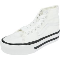 Vans Sneaker high - SK8-Hi Tapered Stackform Smarten Up - EU37 bis EU41 - für Damen - Größe EU37 - weiß von Vans