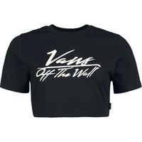 Vans T-Shirt - Go Anywhere Crew Crop II - XS bis XL - für Damen - Größe M - schwarz von Vans