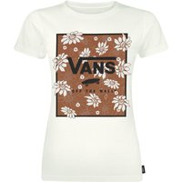 Vans T-Shirt - Tropic Fill Floral Bff - XS bis XL - für Damen - Größe XS - altweiß von Vans