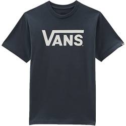 Vans Unisex-Kinder Classic T-Shirt, Indigo-Marshmallow, S von Vans
