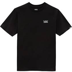 Vans Unisex-Kinder Mini Script T-Shirt, Black-White, M von Vans