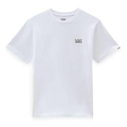 Vans Unisex-Kinder Mini Script T-Shirt, White-Black, M von Vans