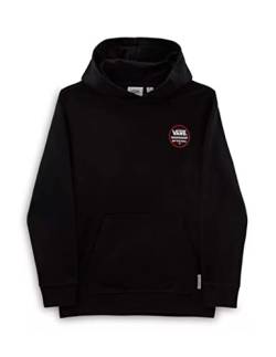 Vans Unisex-Kinder Stackton Circle PO Hooded Sweatshirt, Black, S von Vans