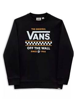 Vans Unisex-Kinder Stackton Crew Sweatshirt, Black, XL von Vans