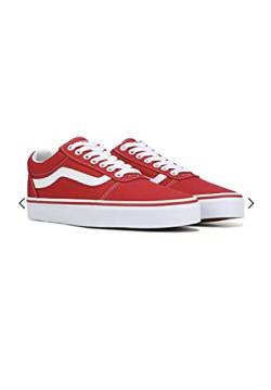 Vans Ward Low Top Sneaker - Racing Red/White von Vans