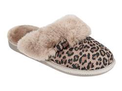 Vanuba Damen Pantoffeln Lammfell-Pantoffeln,Panther With Sheepskin Coat,36 EU von Vanuba