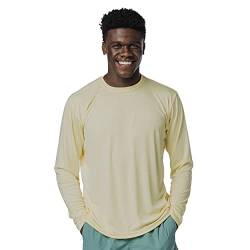 Vapor Apparel Herren-T-Shirt, UV-Schutzfaktor 50+, hochleistungsfähig, langärmelig Gr. M, pale pink von Vapor Apparel