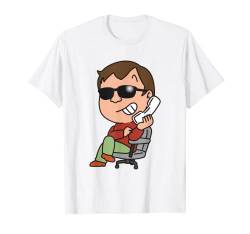 Junge mit Sonnenbrille am Handy T-Shirt von VarieTees