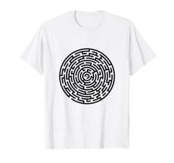 Labyrinth Kreis T-Shirt von VarieTees