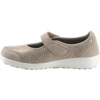 Sieh an! Damen Ballerina beige von Varomed