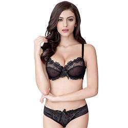 VarsBaby Sexy Dessous-Set Damen Dessous BH und Slips aus Spitze, transparenter BH Set, Gossard BH，Lingerie sexy for Women,Erotische Dessous von VarsBaby