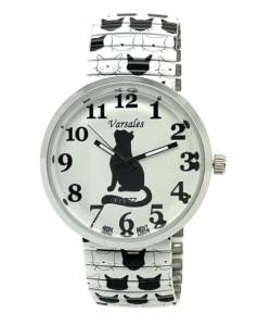 Varsales Damen-Armbanduhr, elegant, elastisch, Analog, Quarz, Mode, Cat 21 von Varsales