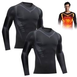 Far-Infrared Tourmaline Magnetic Mens Undershirt,Far Infrared Tourmaline Men's Underwear to Build a Perfect Body (D,XL) von Varyhoone