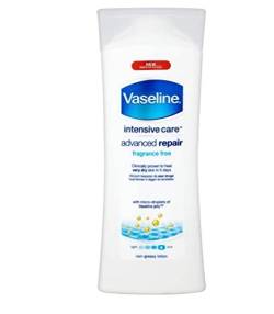 6 x Vaseline Intensivpflege Body Lotion - Advanced Repair - für empfindliche Haut - 400 ml von Vaseline