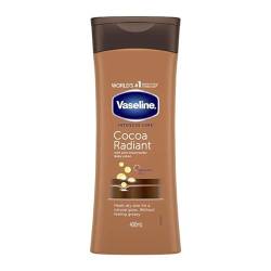 Vaseline Intensivpflege Body Lotion - Kakao Radiant - Hilfe für trockene Haut - 3er Pack (3 x 400ml) von Vaseline