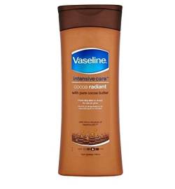 Vaseline Intensivpflege Body Lotion - Kakao Radiant - Hilfe für trockene Haut - 6er Pack (6 x 200ml) von Vaseline
