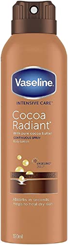 Vaseline Spray and Go Body Moisturiser, Cocoa - 190 ml von Vaseline