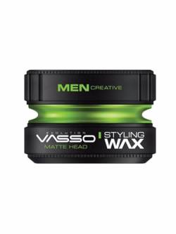 VASSO MEN CREATIVE Styling Wax Pro-Matte ¨MATTE HEAD¨ 150 ml von Vasso
