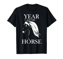 Jahr des Pferdes Chinesisches Sternzeichen T-Shirt von Vast Work Originals