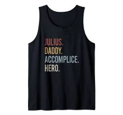 Herren Julius Daddy Accomplice Hero Retro Style Vintage Tank Top von Vater Geschenke & Kleidung für Männer