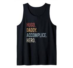 Hugo Daddy Accomplice Hero Retro Style Vintage Tank Top von Vater Geschenke & Kleidung für Männer
