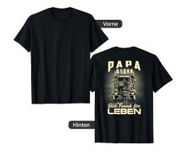 Papa & Sohn Beste Freunde Fürs Leben Vater Sohn LKW Fahrer T-Shirt von Vatertag Club