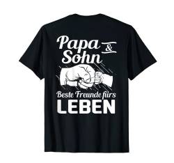 Papa & Sohn Beste Freunde Fürs Leben Vatertag Partnerlook T-Shirt von Vatertag Club