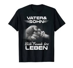 Papa & Sohn Beste Freunde Fürs Leben - Vatertag Partnerlook T-Shirt von Vatertag Club