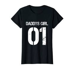 Damen Vatertag Shirt Papa Vater Tochter Partnerlook Daddys Girl 01 T-Shirt von Vatertagsgeschenk Männertagsgeschenk Lustig Shirt