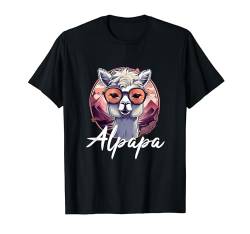 Lama Fan Alpaka Liebhaber Geschenk Vatertag Alpaka Alpapa T-Shirt von Vatertagsgeschenk Papa Männertag Geschenk Väter