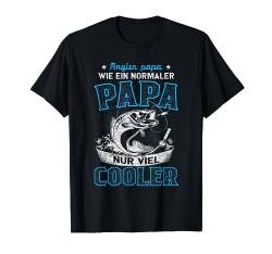 Fisch Angler Vatertagsgeschenk Vater Und Sohn Angeln T-Shirt T-Shirt von Vatertagsgeschenk Shirt für stolzen Familien Vater