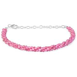Pinkes Turmalin-Armband, Geburtsstein Oktober, Weihnachtsgeschenke, rosa Edelstein-Armband, Turmalin-Armband. von Vatslacreations