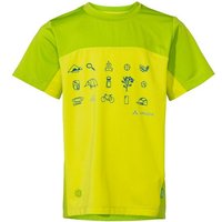 VAUDE Kurzarmshirt KIDS SOLARO T-SHIRT II mit kontrastfarbenen Aufdruck von Vaude