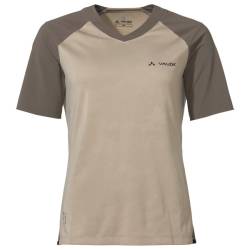 Vaude - Women's Moab Pro Shirt - Radtrikot Gr 40 beige von Vaude