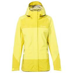 Vaude - Women's Neyland 2.5L Jacket - Regenjacke Gr 34 gelb von Vaude