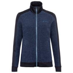 Vaude - Women's Skomer Wool Fleece Jacket - Fleecejacke Gr 44 blau von Vaude