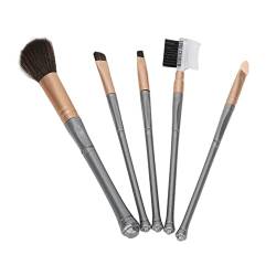 5-teiliges Make-up-Pinsel-Set für Loses Pulver, Wimpern, Lidschatten, Augenbrauen, Kosmetikpinsel-Werkzeug-Set für Frauen und Mädchen von Vcedas