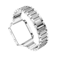Veemoon Damenuhr Smart Watch Ersatzarmband de Smartwatch Uhrenarmband Smartwatch-Band aus Kristall für Frauen Bands ersatzband ansehen Armband mit Uhrenrahmen Diamant Gurt Zubehör leicht von Veemoon