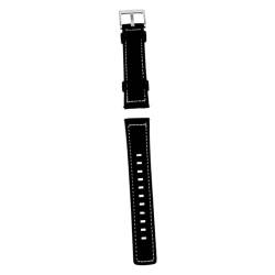 Veemoon Smartwatch Gurt Uhrenarmbänder Blinddarm Echtes Leder Gürtel Mann Armband von Veemoon