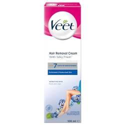 Veet Sensitive Skin Haarentfernungs-Creme Aloe Vera & Vitamin E, 100ml von Veet