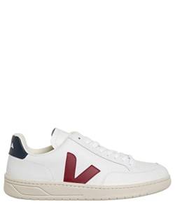 Veja Herren v-12 Sneaker White - Marsala - Nautico 41 EU von Veja