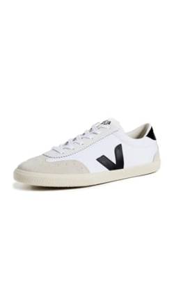 Veja Volley Herren-Sneaker, Weiß, Schwarz, 41 EU von Veja