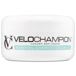 VeloChampion Luxus-Sitzpolstercreme für Radfahrer, Läufer und mehr | Vegane Anti-Chafing-Creme für Männer und Frauen. Reduziert Reibung im Sattel (150ml Mentholbecher) von VeloChampion