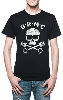 Brmc - Black Rebels Motorcycle Club - The Wild One Herren T-Shirt Schwarz von Vendax