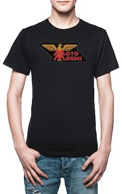 Moto Morini Itlalian Racing Herren T-Shirt Schwarz von Vendax