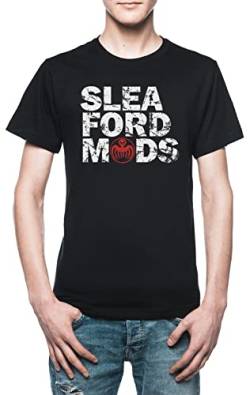 Sleaford Mods Herren T-Shirt Schwarz von Vendax