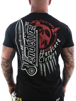 Vendetta Inc. Born Kill Casual Shirt schwarz Herren, Männer Tattoo Streewear (3XL) von Vendetta Inc.