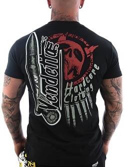 Vendetta Inc. Born Kill Casual Shirt schwarz Herren, Männer Tattoo Streewear (L) von Vendetta Inc.